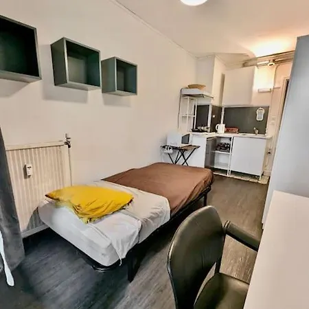 Apartment T1 Centre - Calme & Equipe Avec Parking Gratuit Grenoble
